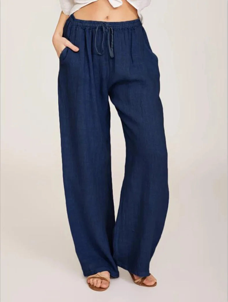 Breezy Cotton Linen Pants