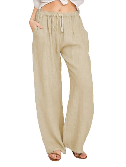 Breezy Cotton Linen Pants