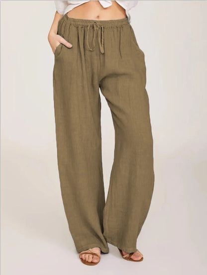 Breezy Cotton Linen Pants