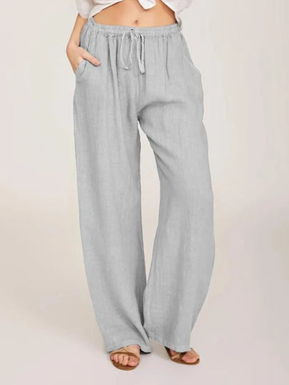 Breezy Cotton Linen Pants