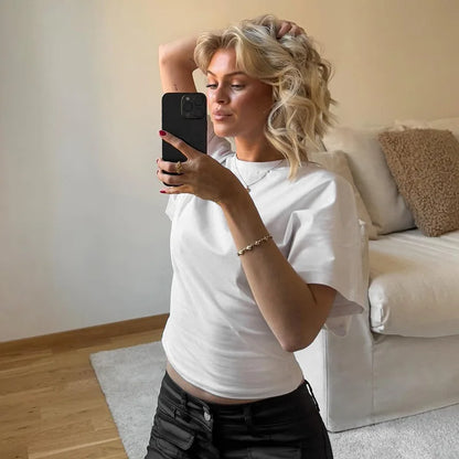 Effortless Crop Tee