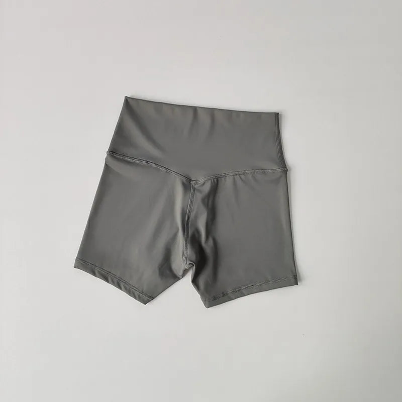 High-Waist Active Shorts