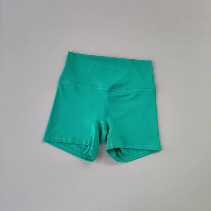 High-Waist Active Shorts