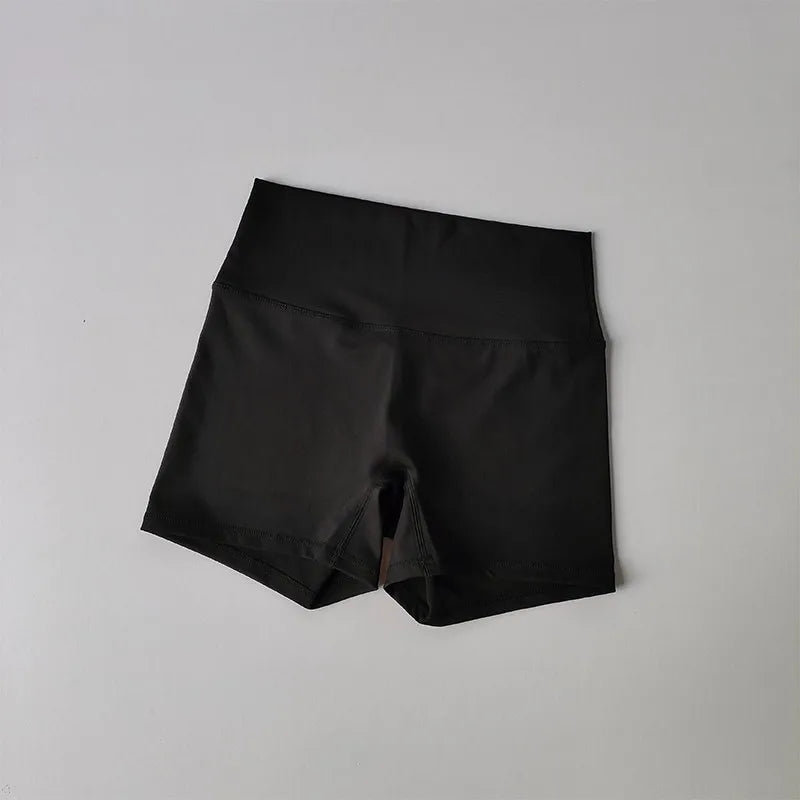 High-Waist Active Shorts