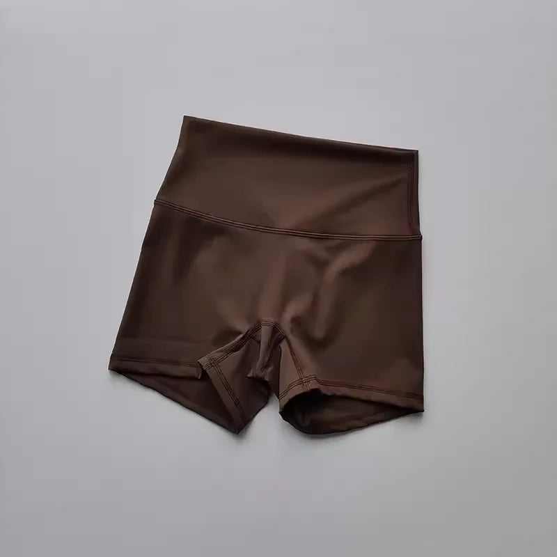 High-Waist Active Shorts