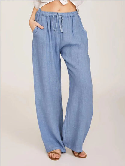 Breezy Cotton Linen Pants