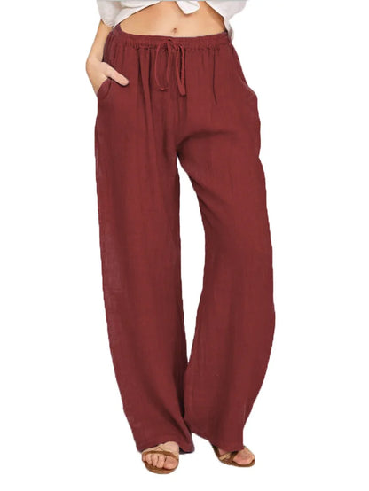 Breezy Cotton Linen Pants