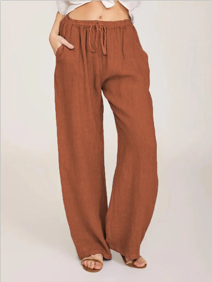 Breezy Cotton Linen Pants
