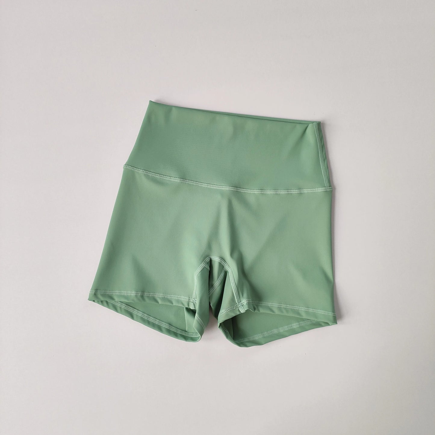 High-Waist Active Shorts
