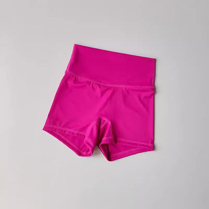 High-Waist Active Shorts
