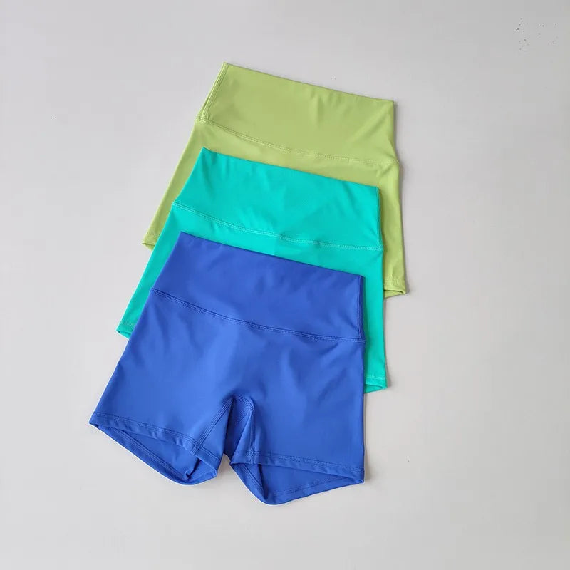 High-Waist Active Shorts
