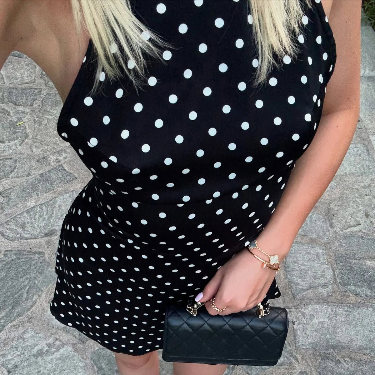 Polka Dot Mini Dress