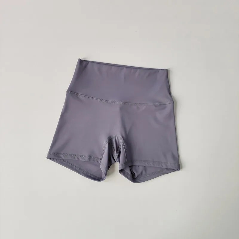 High-Waist Active Shorts